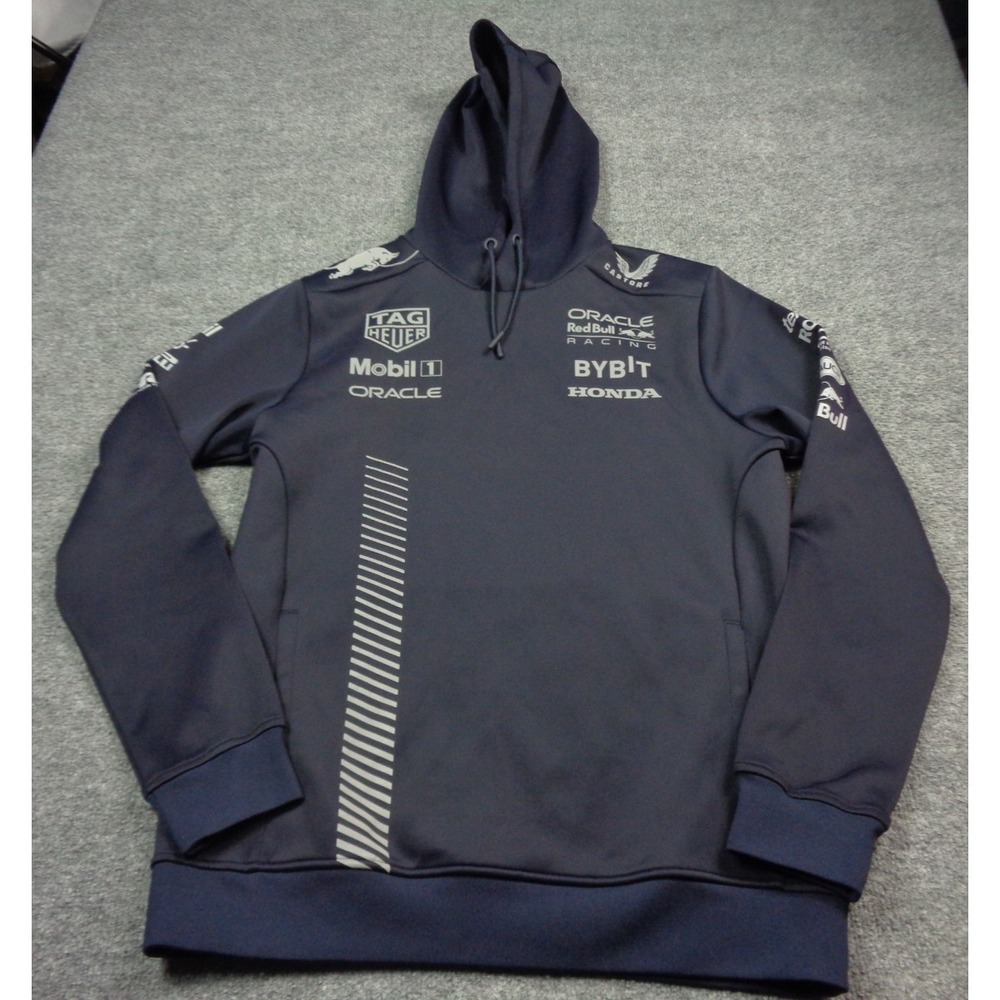 Castore Oracle Red Bull Racing F1 Team Hoodie M Navy Honda Bybit Tag Heuer